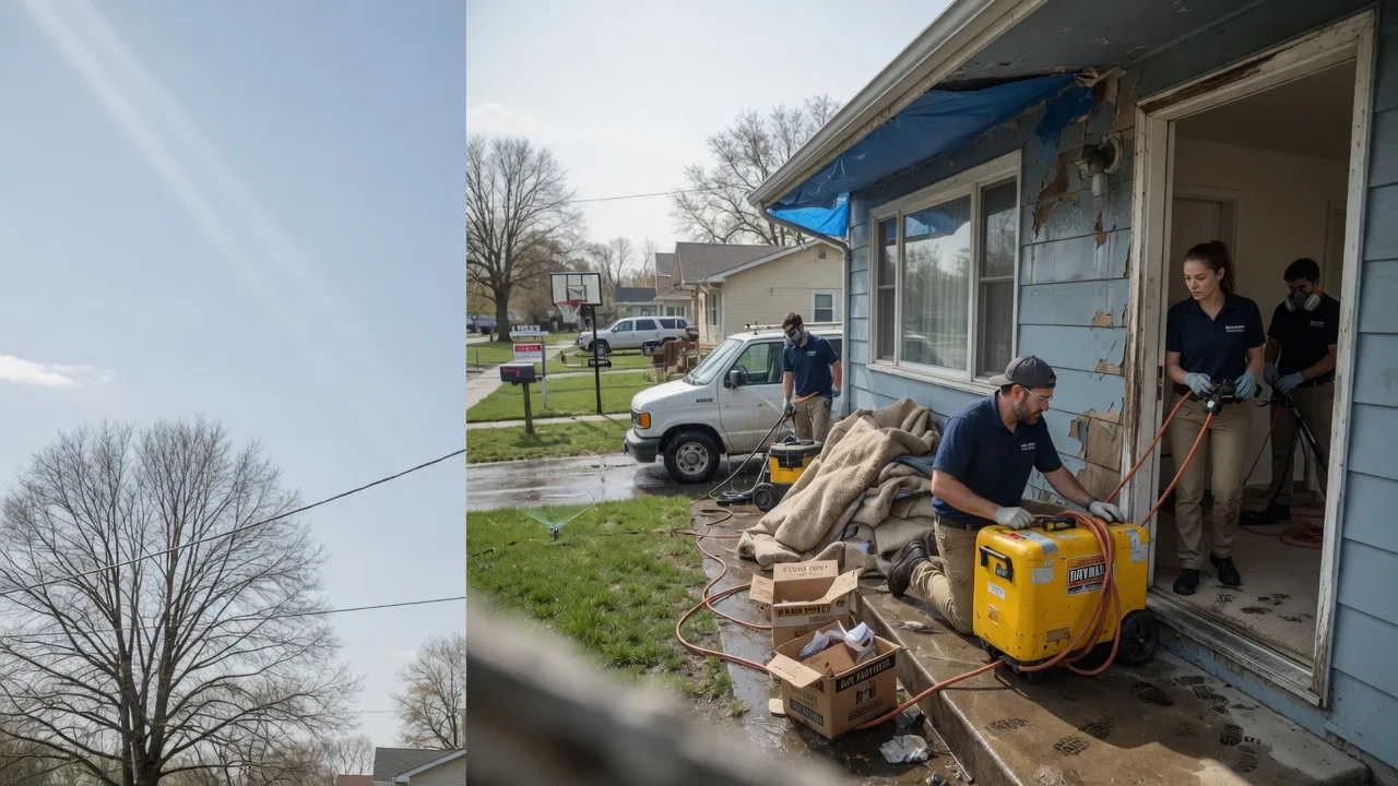 Basement Flood Cleanup in Randolph, MA near me